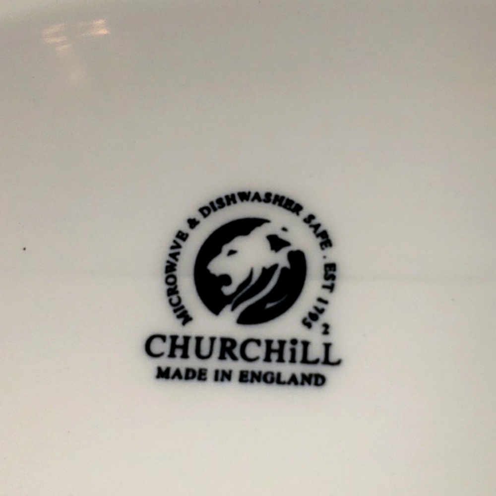 COPY - Churchill English Porcelain Willow Pattern Platter. - Picture 6 of 7
